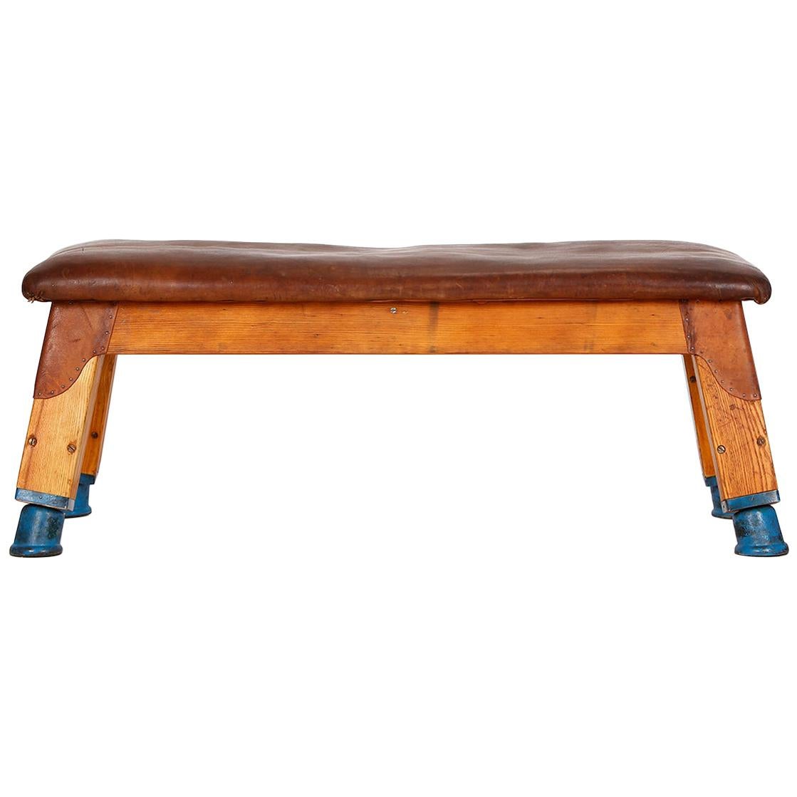 Vintage Gym Bench at 1stdibs