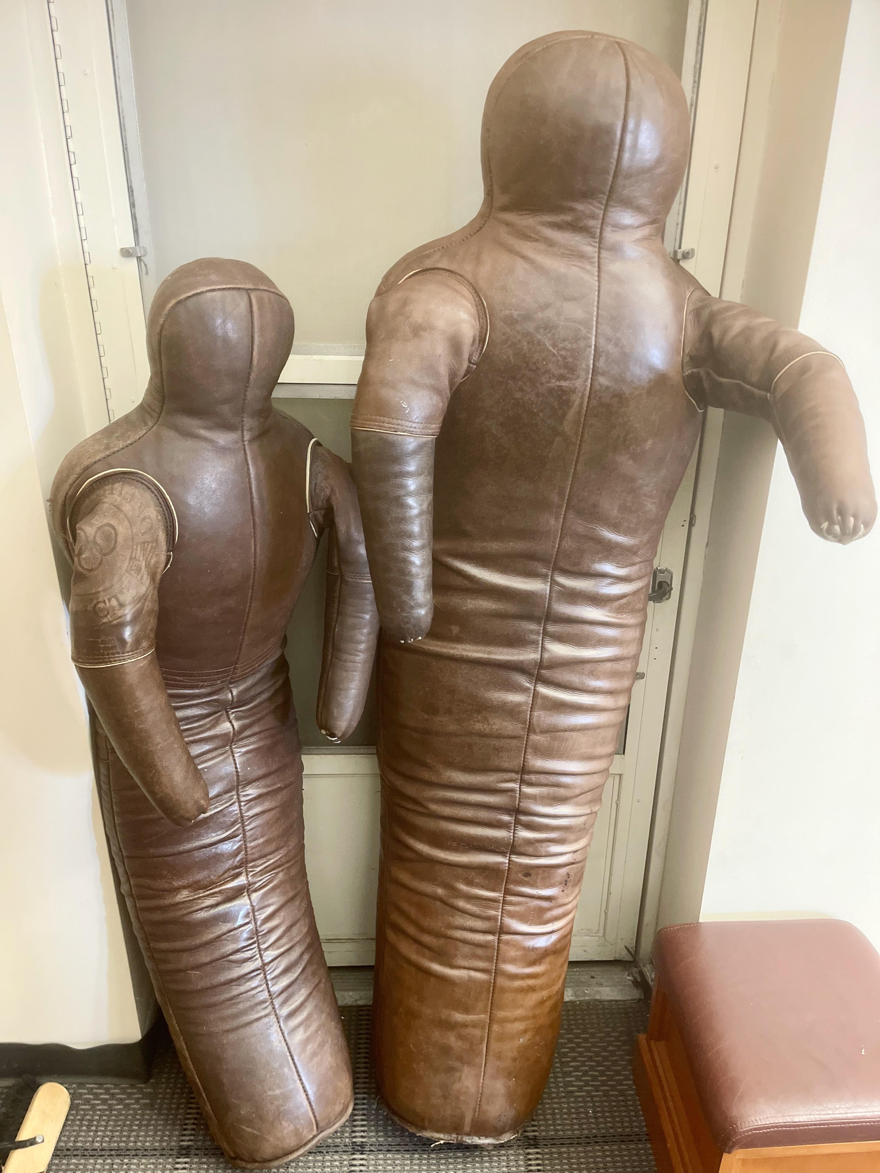 Vintage Leder Gymnasium Dummies aus Leder im Angebot 6