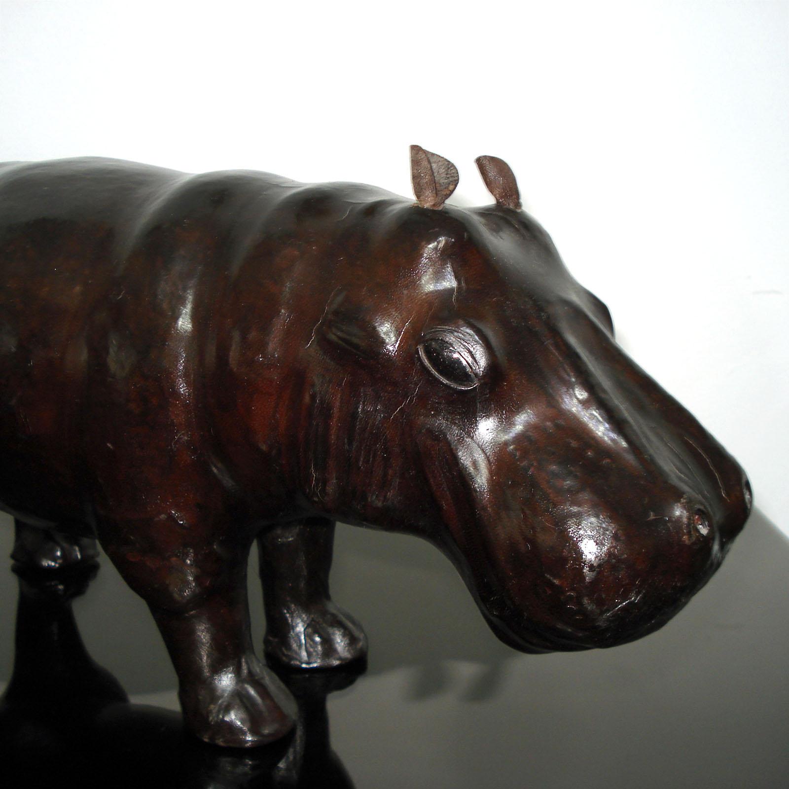 Vintage Leather Hippo Omersa, Abercrombie & Fitch 2