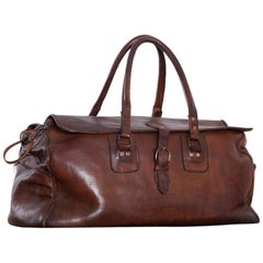 Vintage Leather Holdall