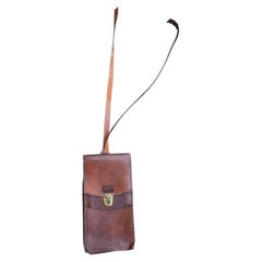 Vintage Leather Hunting Bag, 1950s