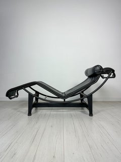 LC4-Chaiselongue aus Vintage-Leder von Le Corbusier & Charlotte Perriand – Cassina
