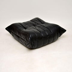 Vintage Leather Ligne Roset Togo Stool