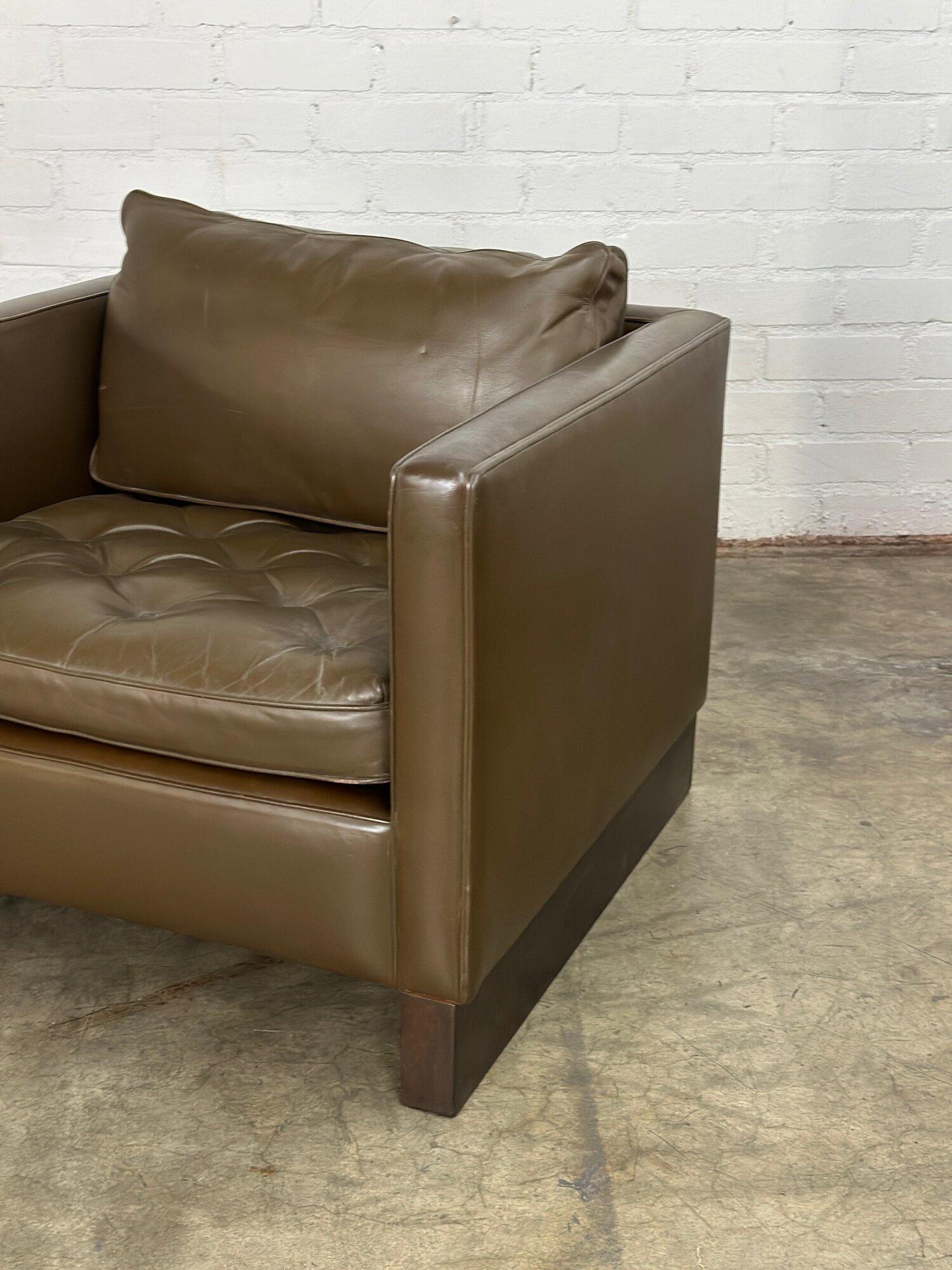 Modern Vintage Leather lounge chair by Interior Crafts