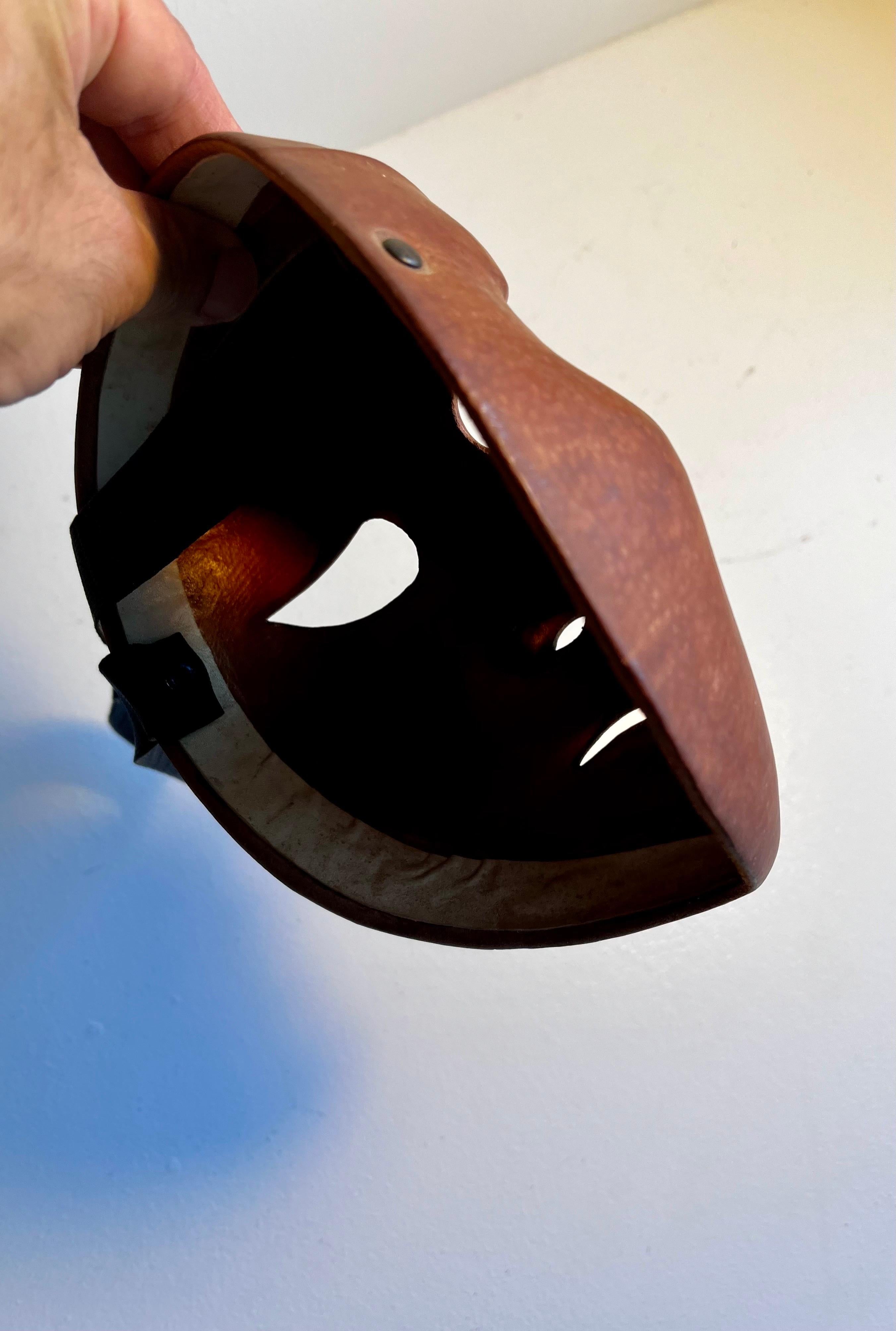 Vintage Leather Mask For Sale 6