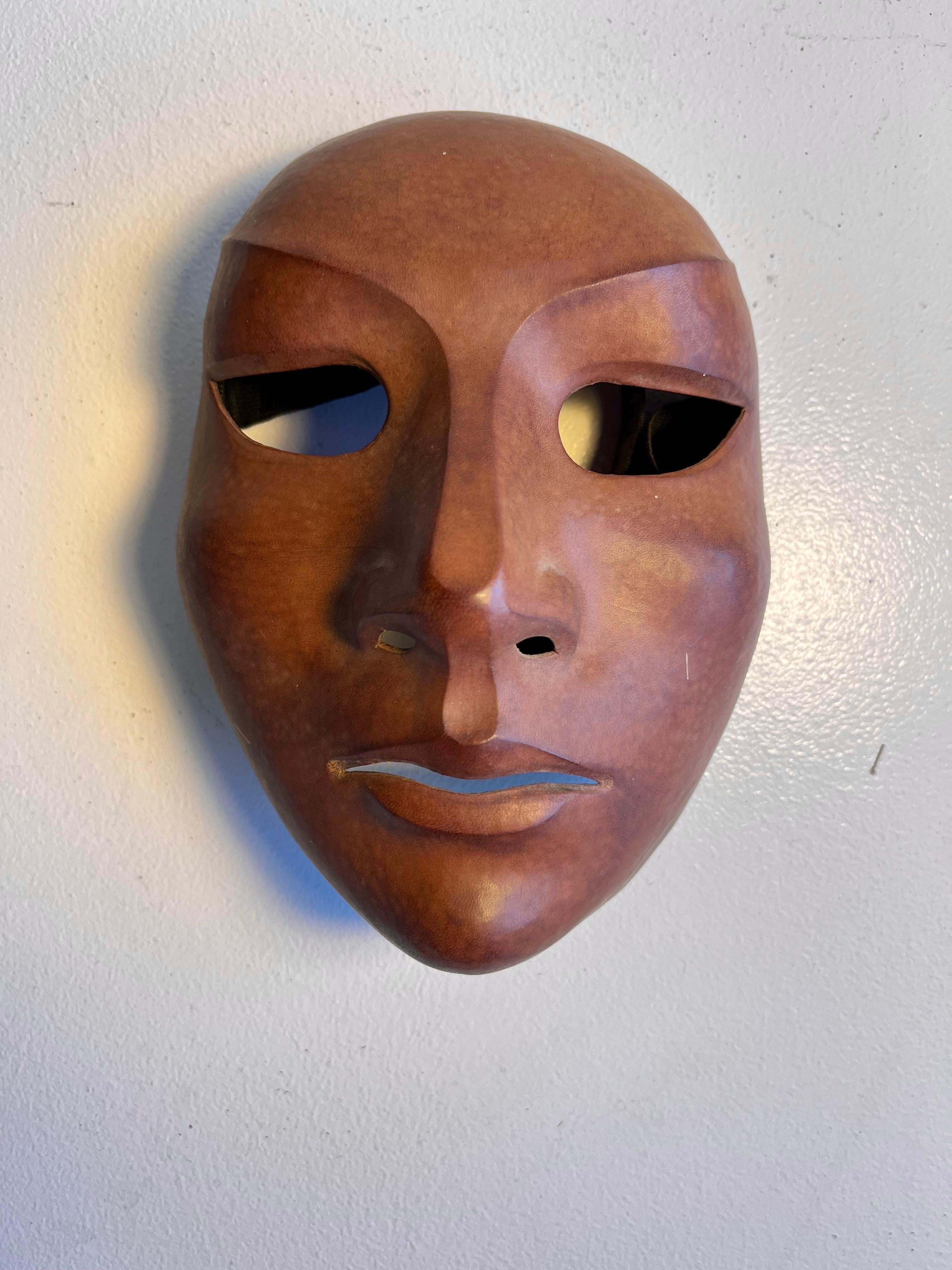 Vintage Leather Mask For Sale 9