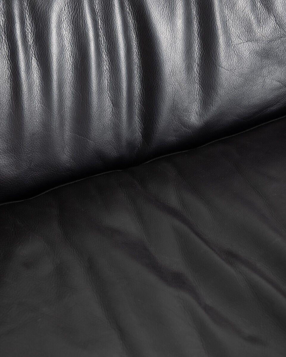 Vintage Leather Model DUC 405 Sofa by Mario Bellini for Cassina, 1970s 2