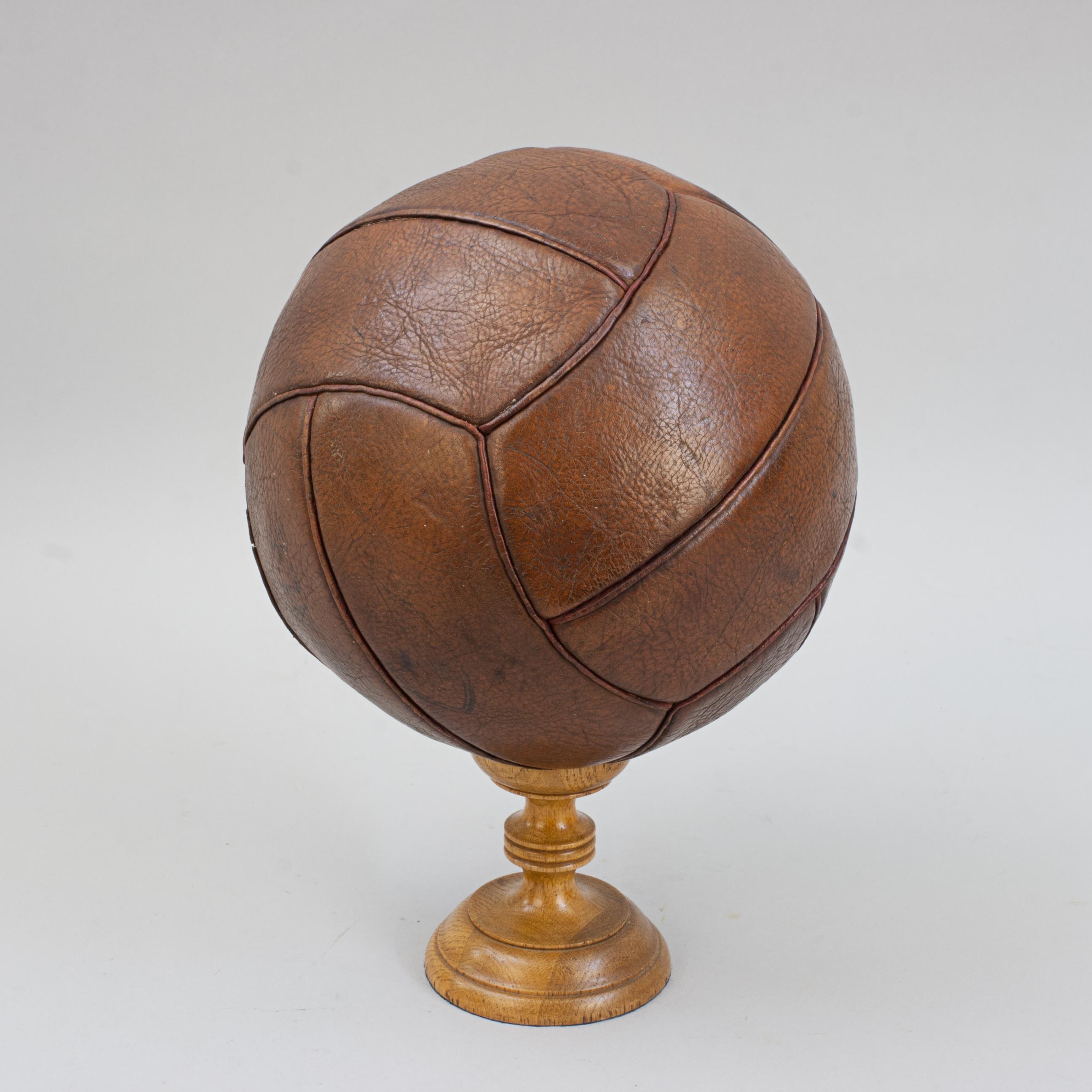 Netball de cuero vintage Cuero en venta