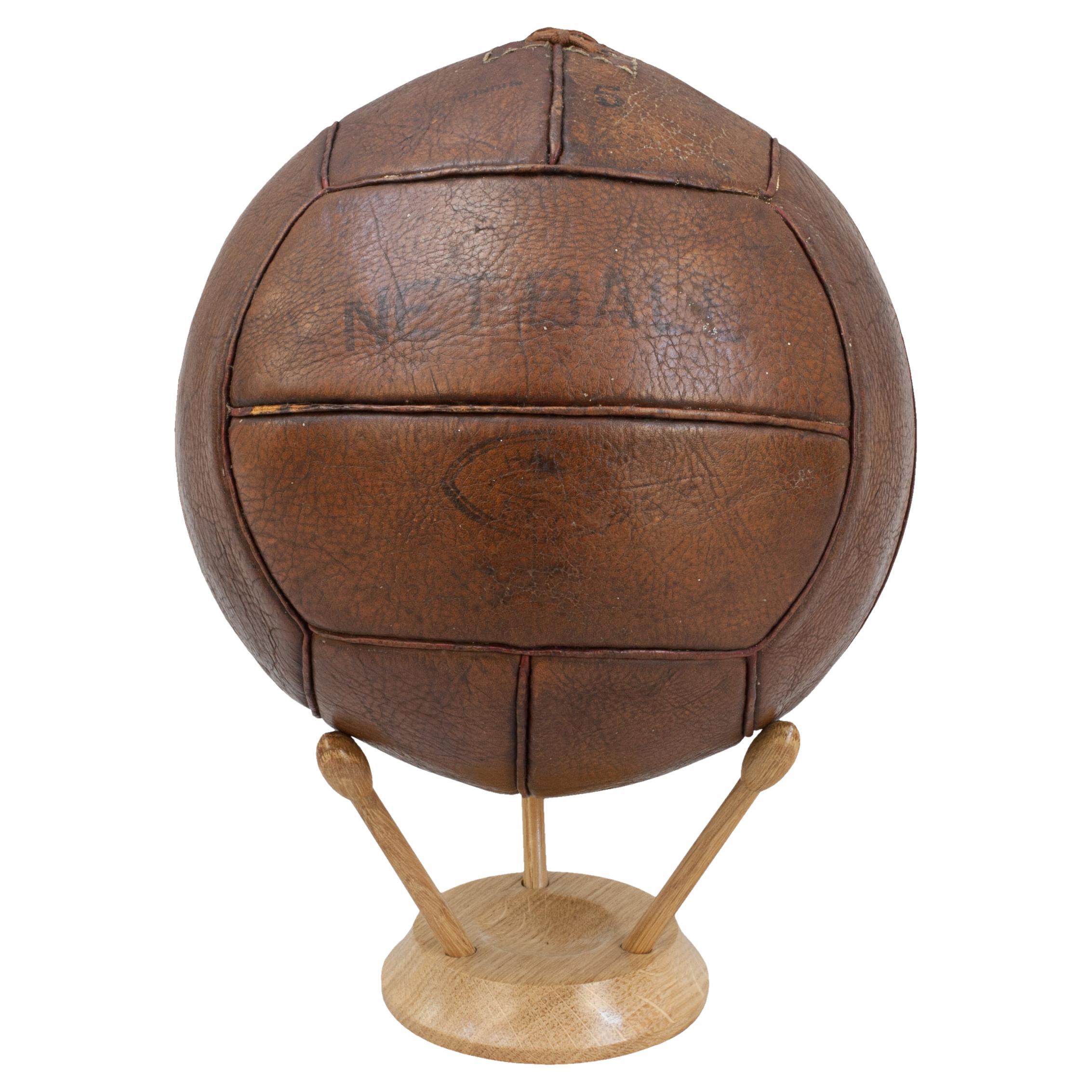 Vintage Leather Netball