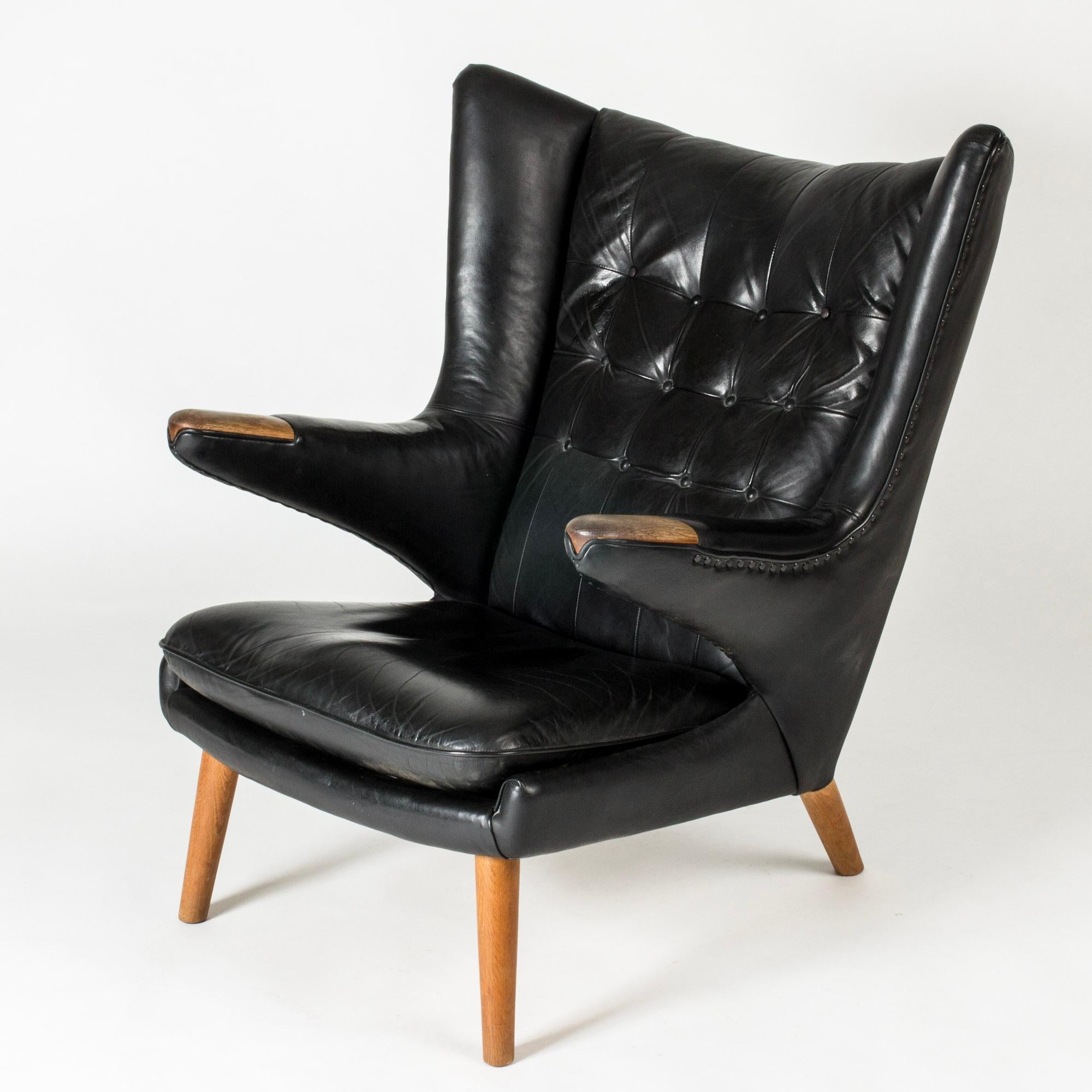 Scandinavian Modern Vintage Leather 