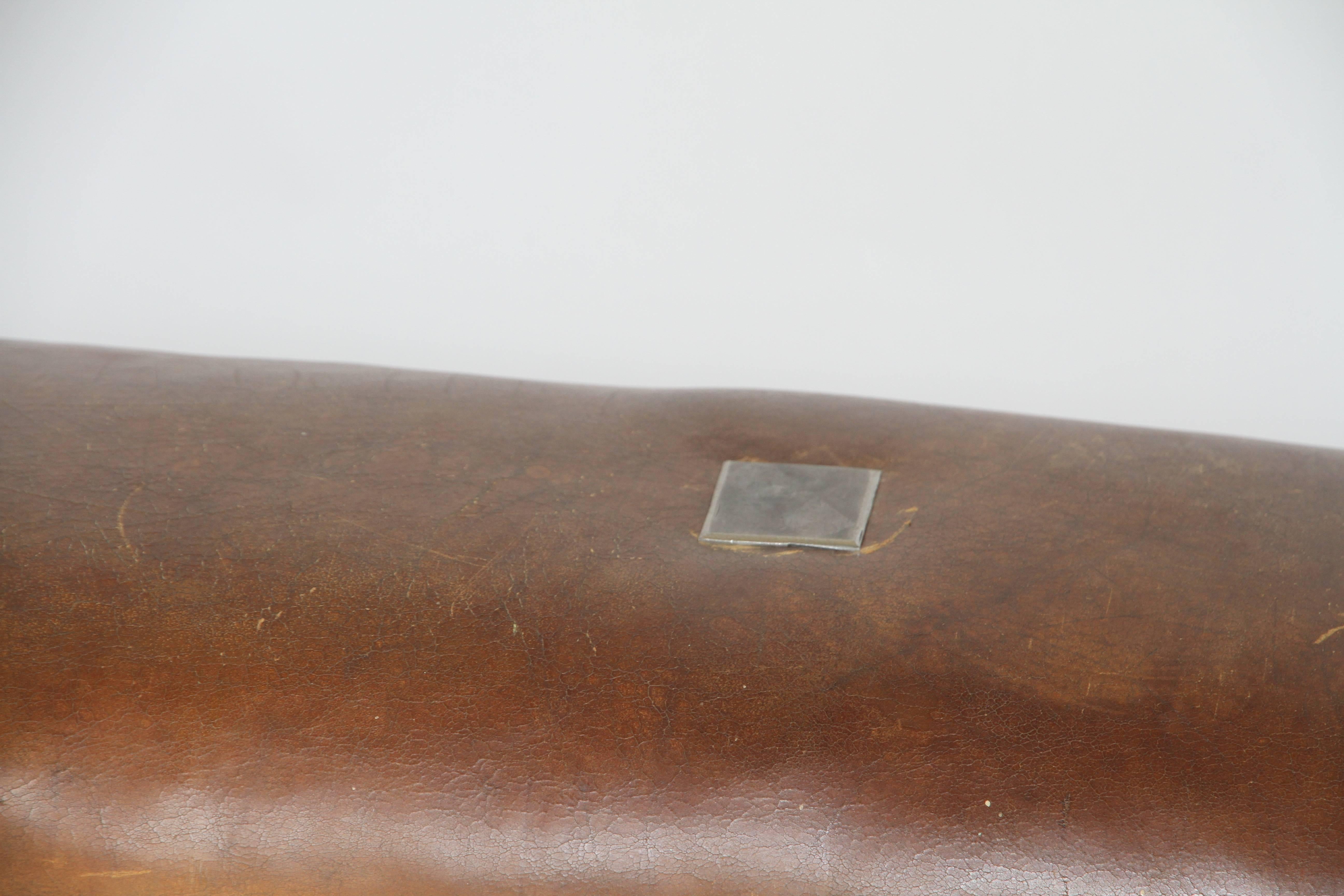 Vintage Leather Pommel Horse In Good Condition In Houston, TX