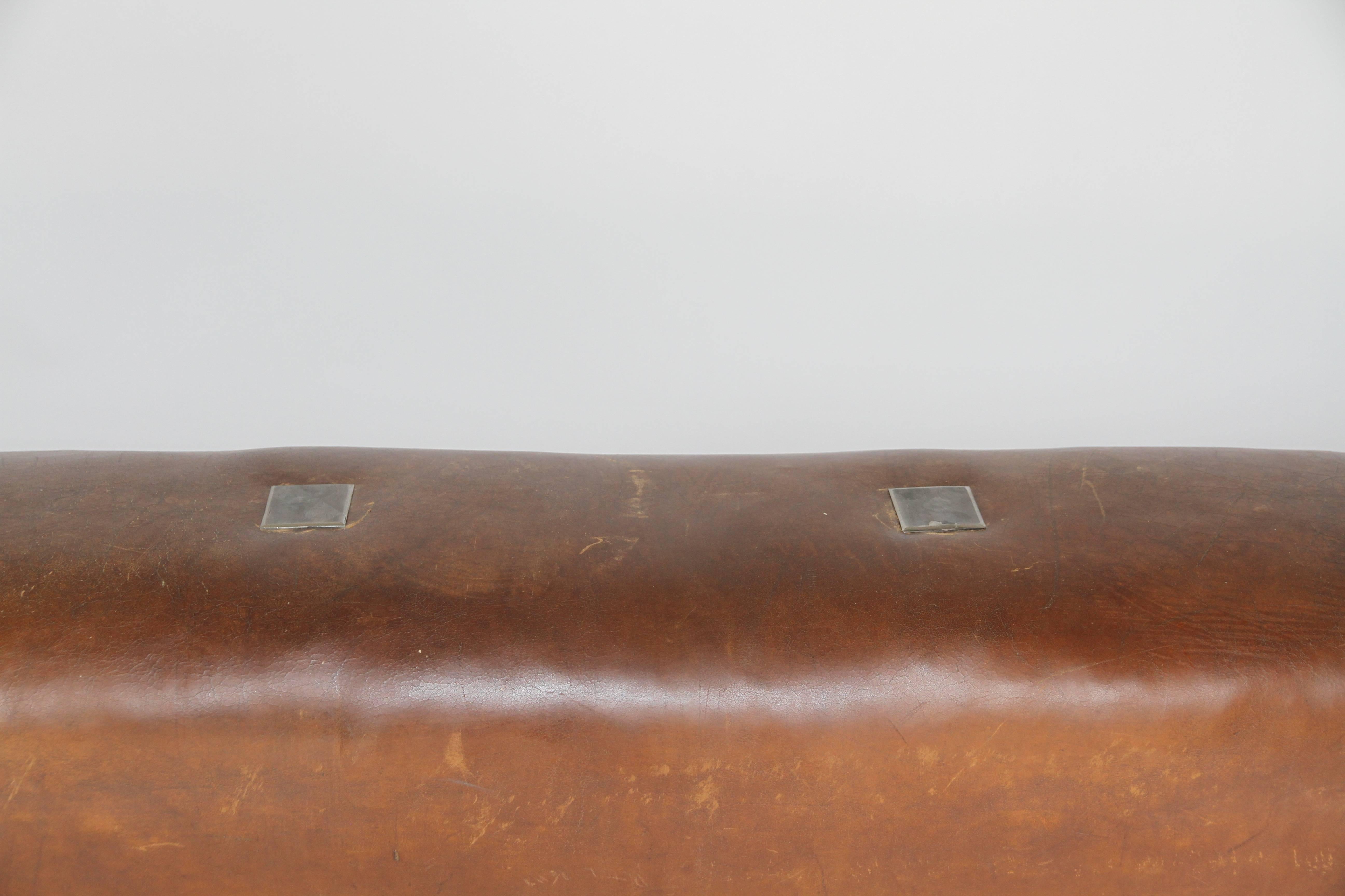 20th Century Vintage Leather Pommel Horse