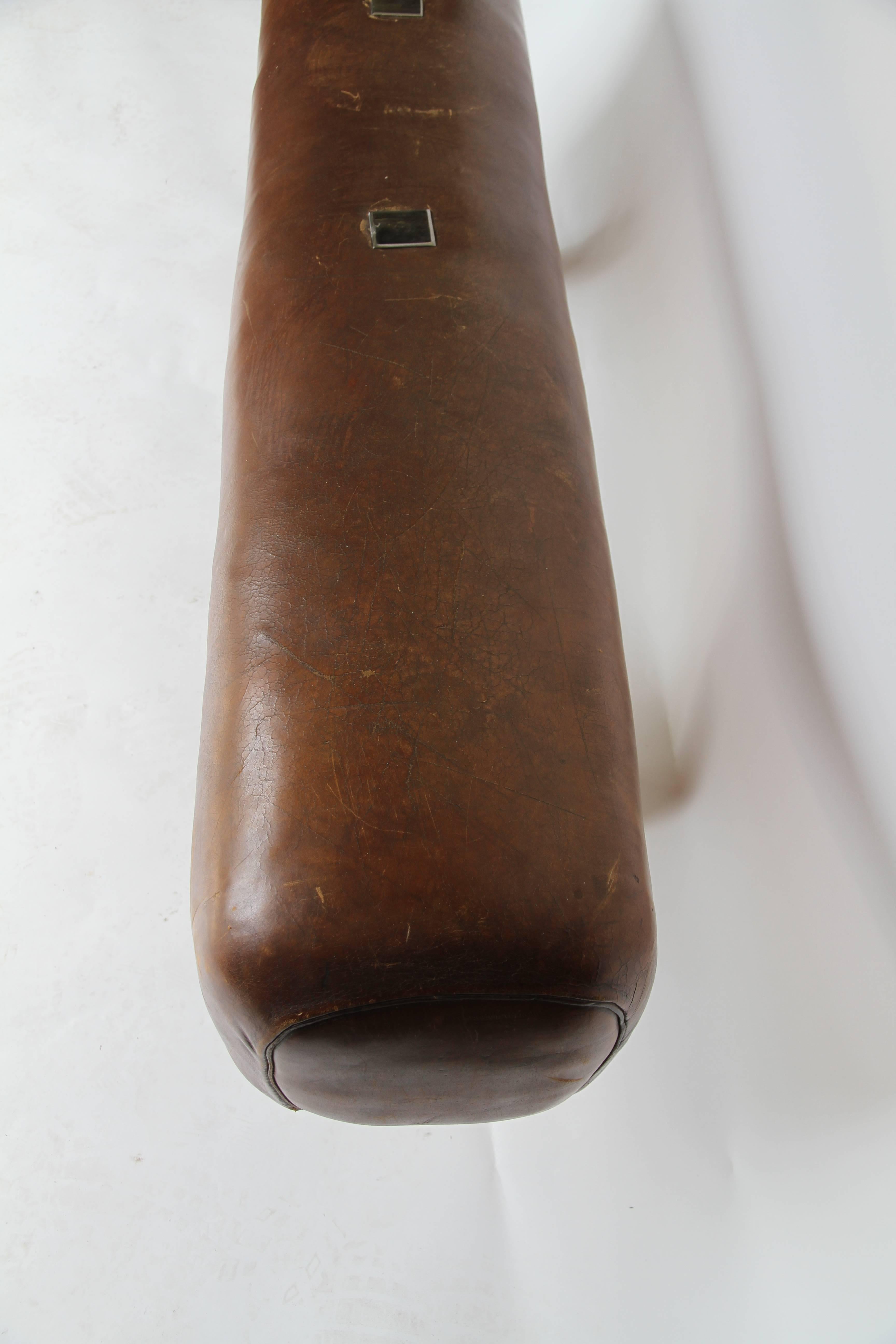 Vintage Leather Pommel Horse 1