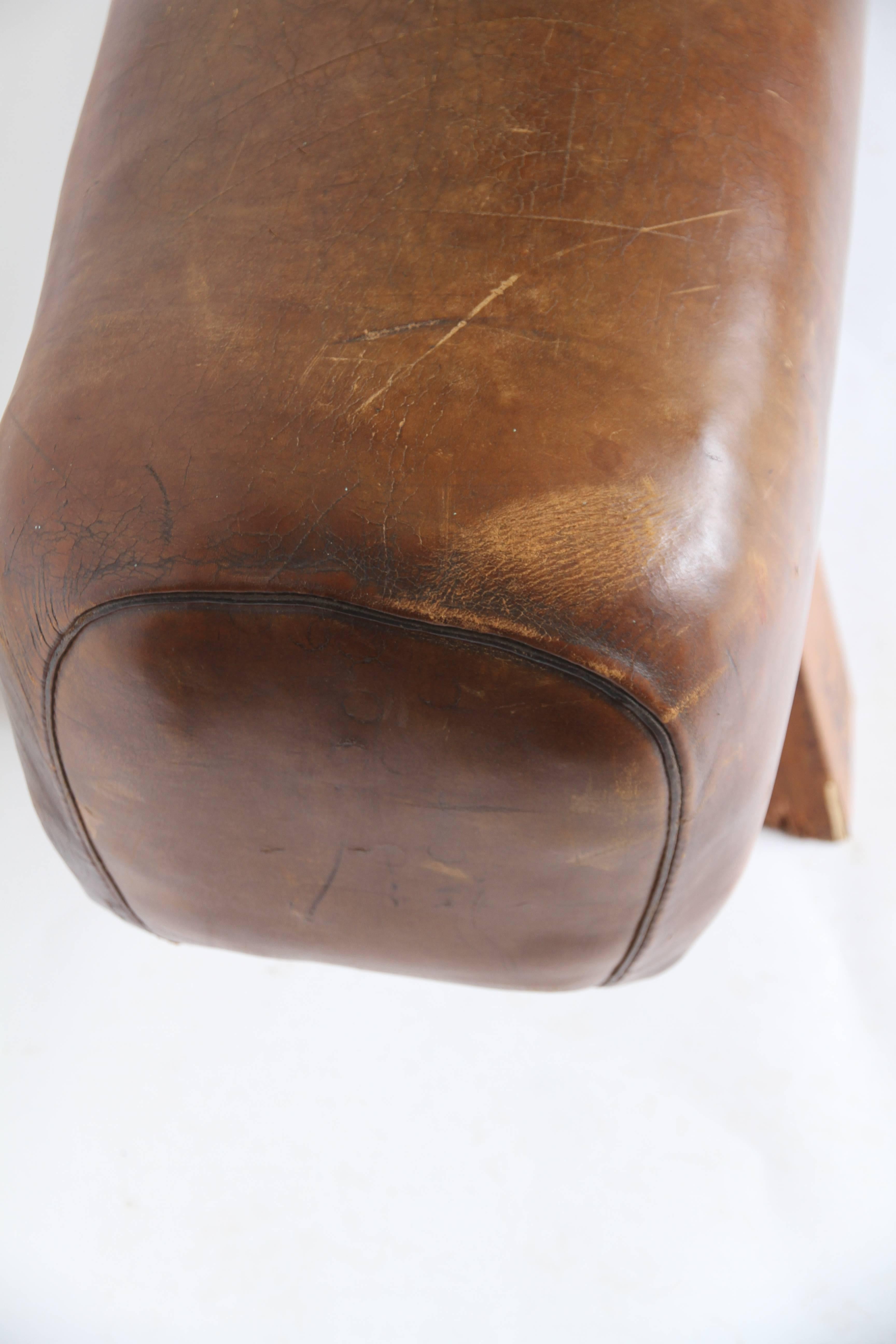 Vintage Leather Pommel Horse 2