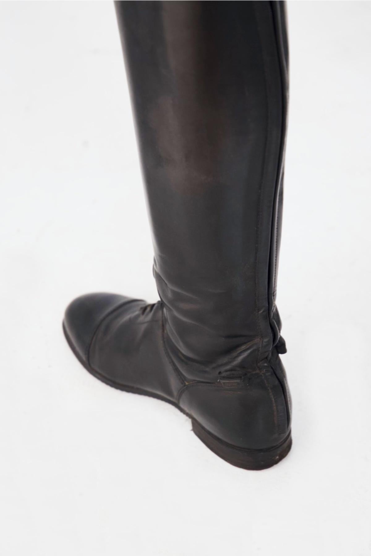 Vintage Leather Riding Boots For Sale 2