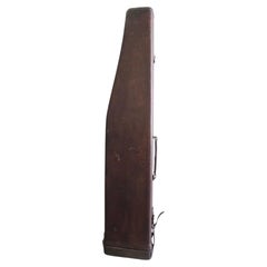 Vintage Leather Shotgun Case, 1950s