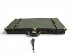 Vintage Leather Shotgun Case, Mid-20th Century, circa 1950