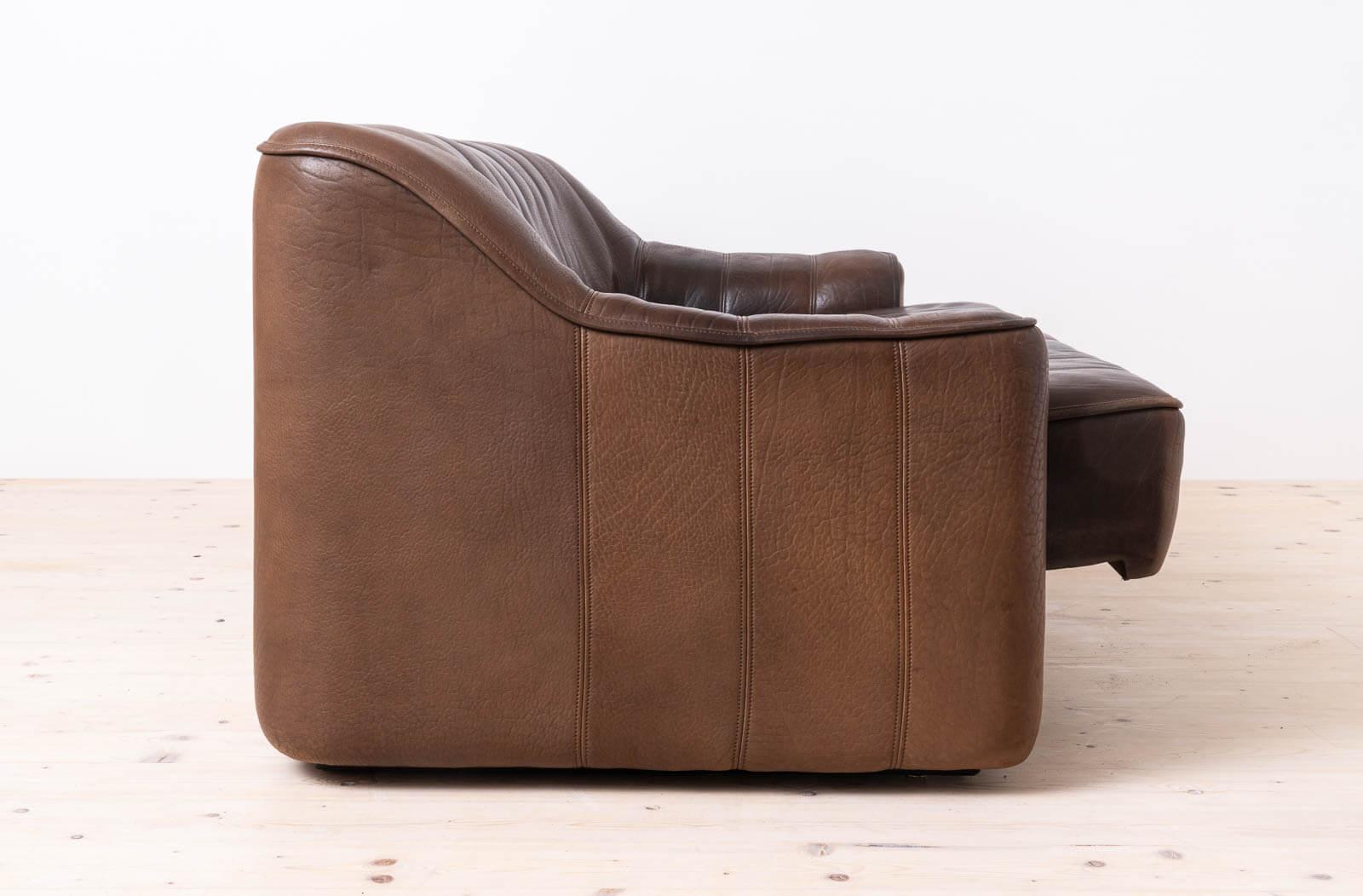 Cuir Canapé De Sede, Suisse, Modèle DS 44, 1970 en vente