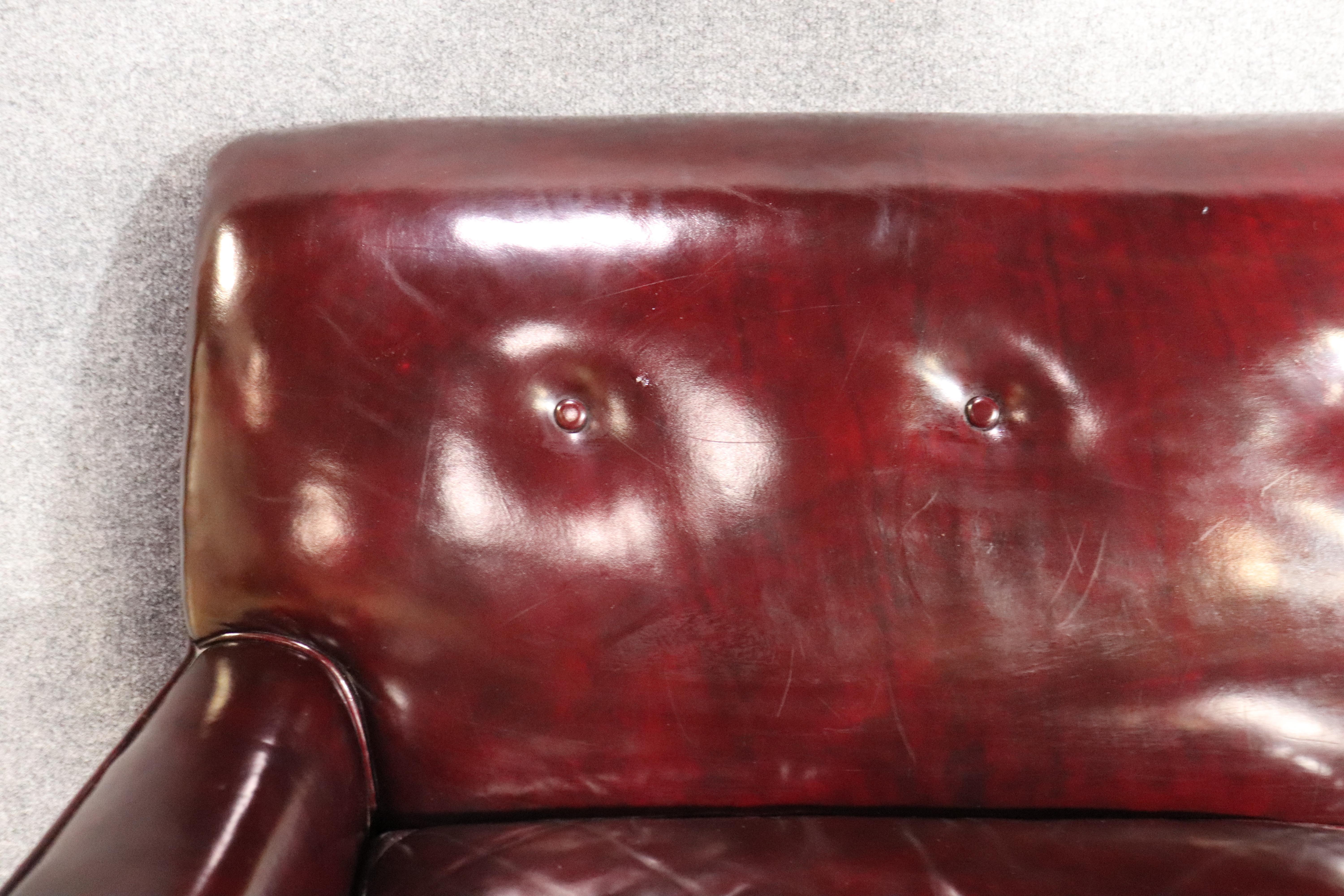 Vintage Leather Sofa 5