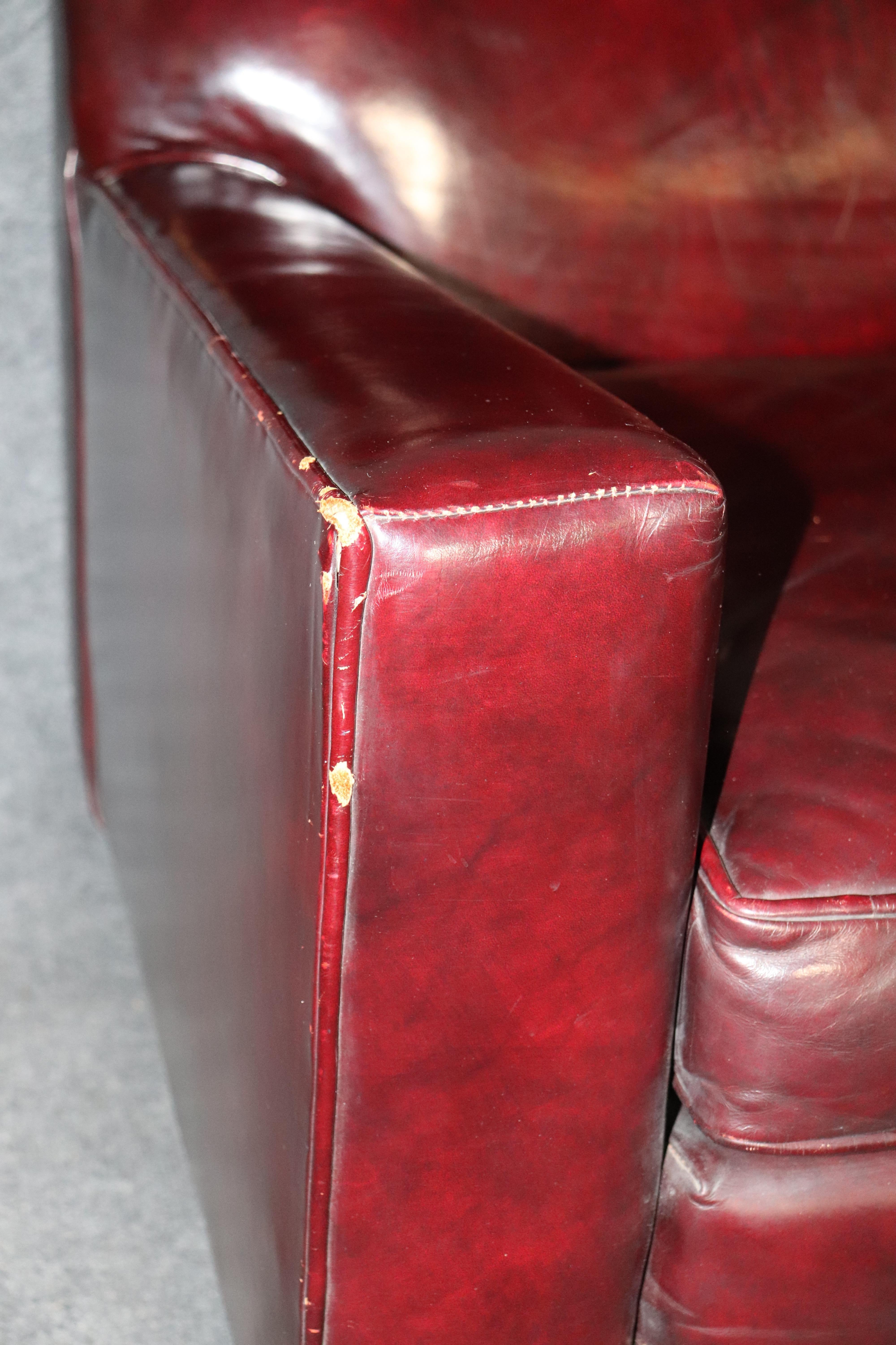 Vintage Leather Sofa 4