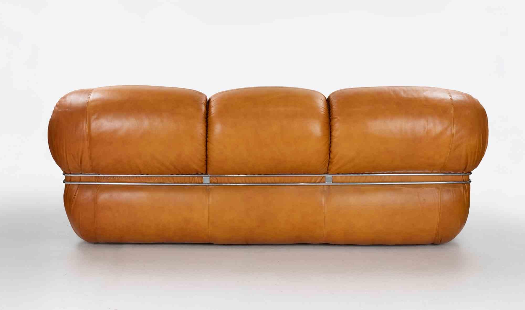 Canapé en cuir vintage série 