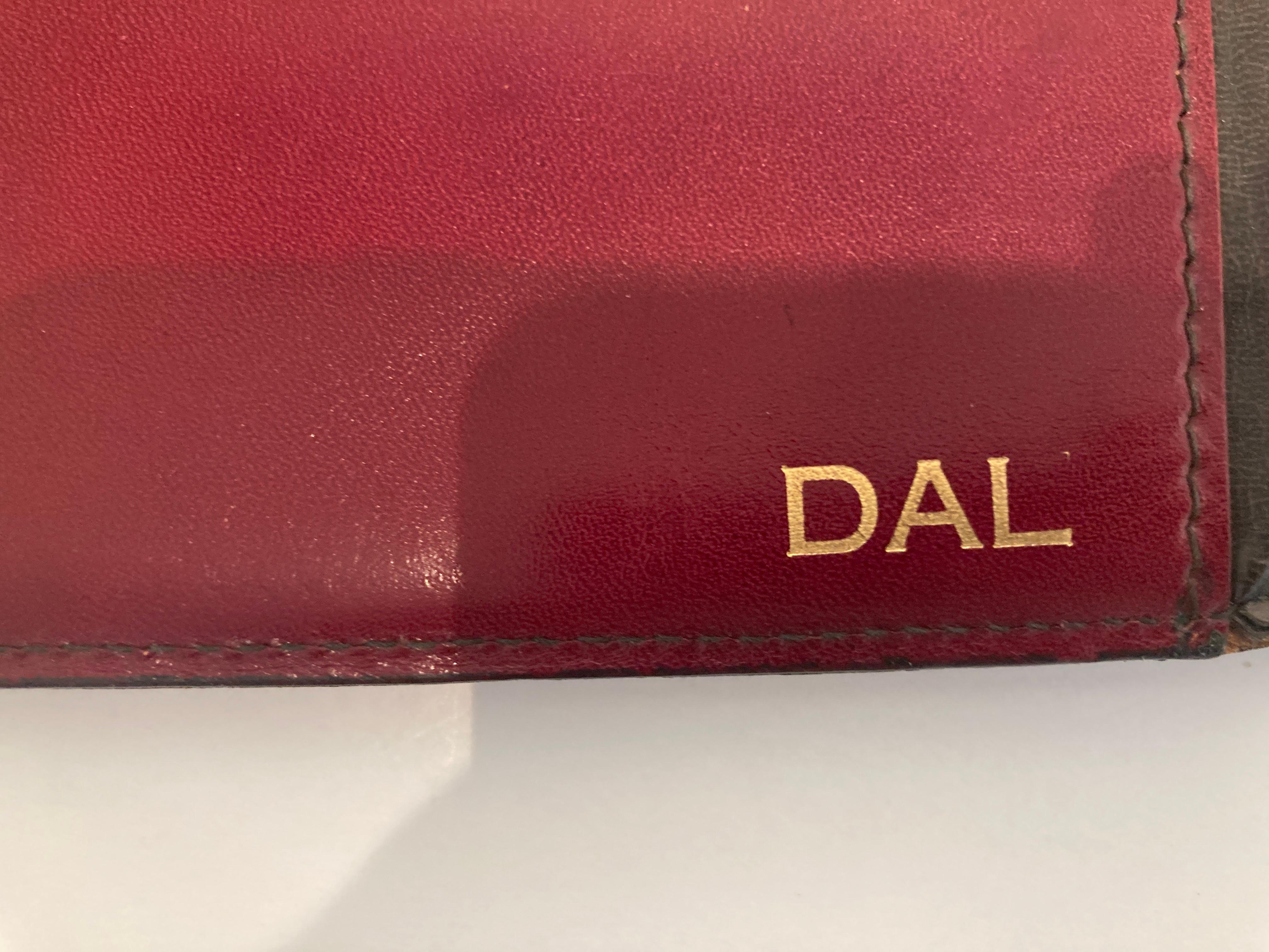Padfolio vintage de cuero cosido Bond Street Italia Hecho a mano en venta