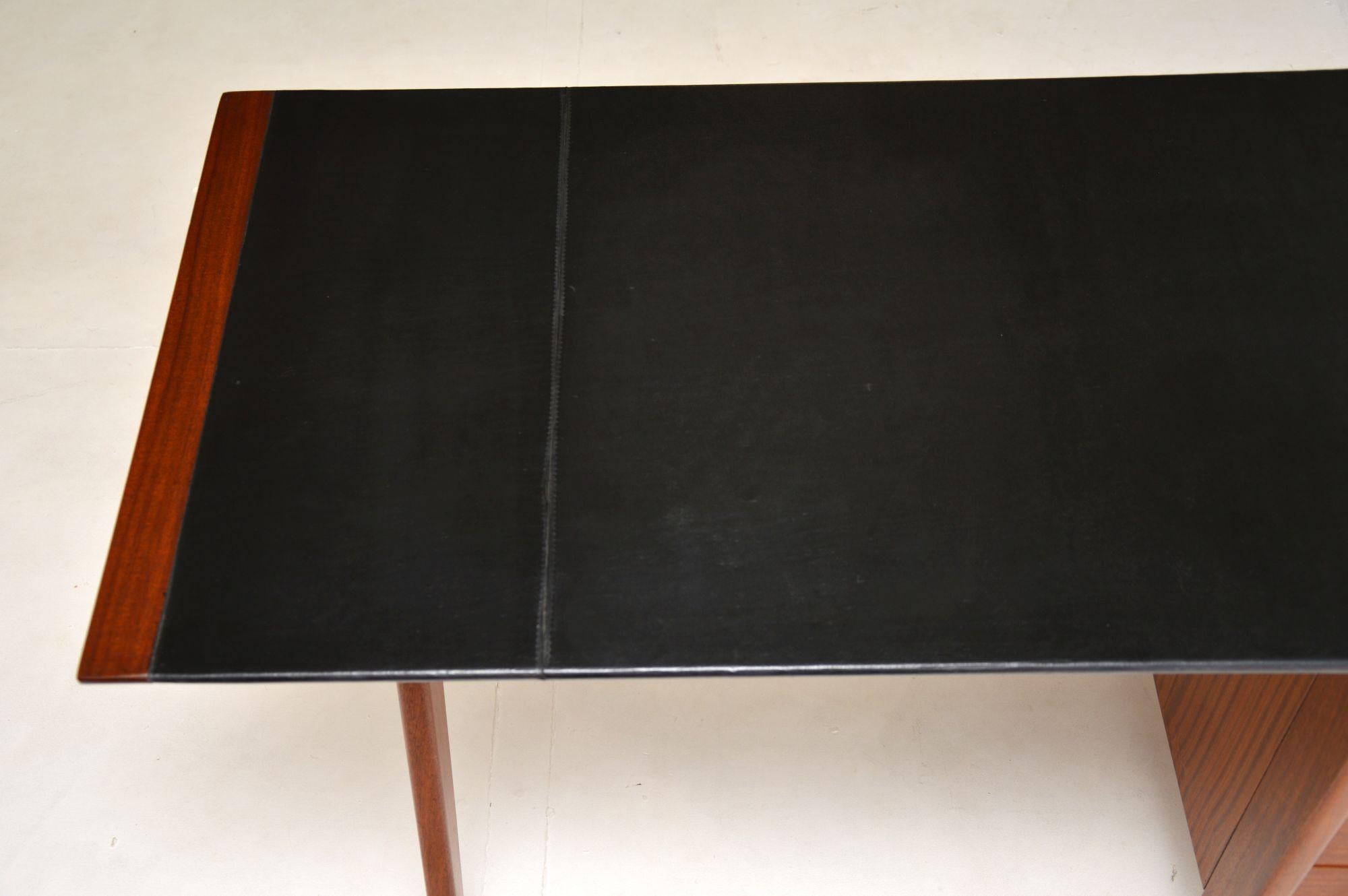 Vintage Leather Top Desk by Beresford and Hicks For Sale 2