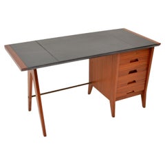 Bureau en cuir vintage par Beresford and Hicks