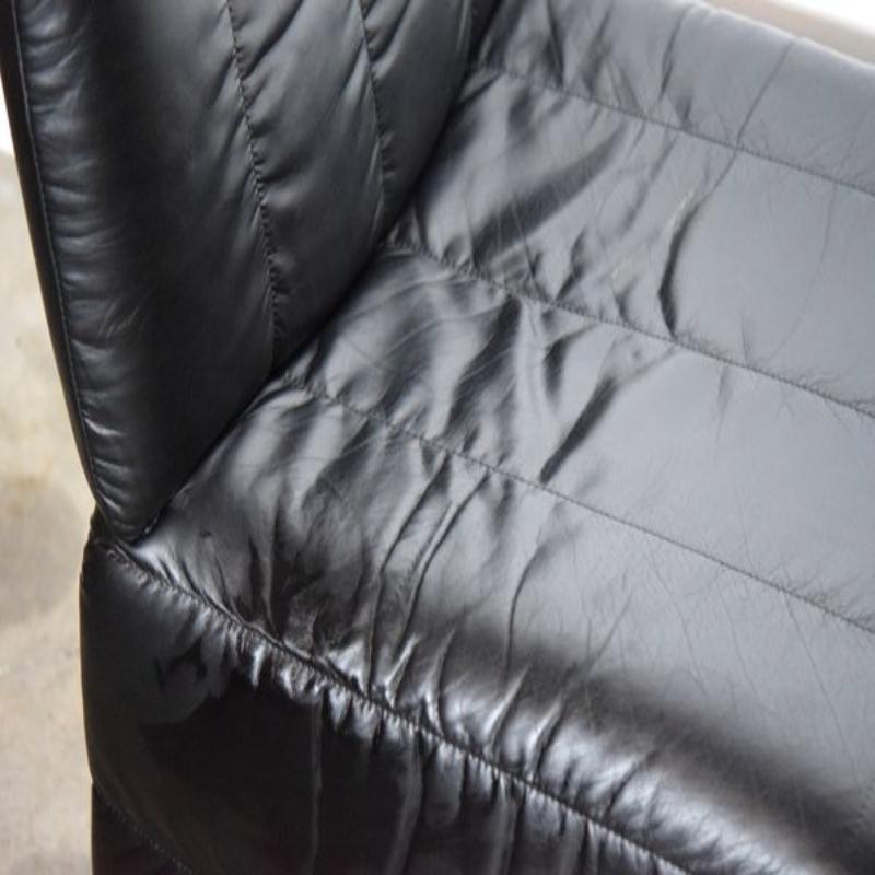 Sillón vintage de polipiel, años 70 en venta 3