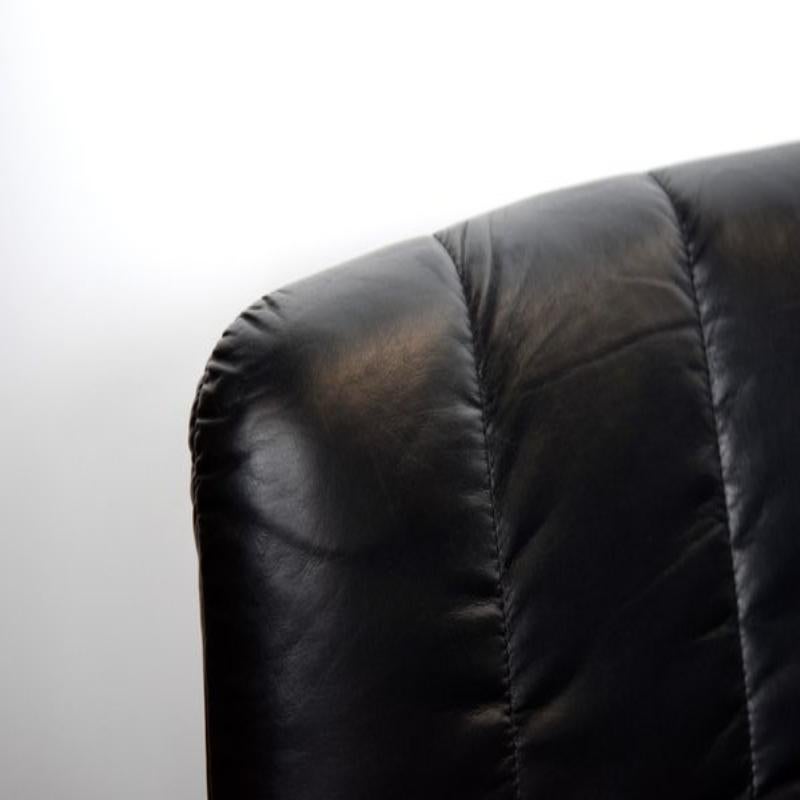 Sillón vintage de polipiel, años 70 en venta 7