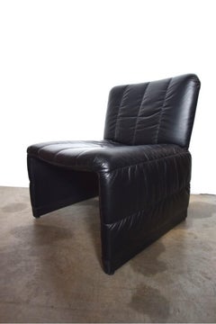 Fauteuil vintage en simili-cuir, 1970