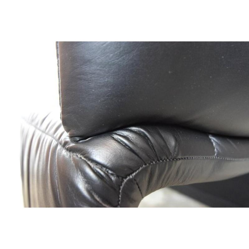 Sillón vintage de polipiel, años 70 Francés en venta