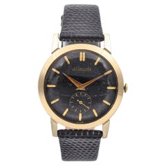 Vintage LeCoultre 14k Gelbgold Herrenuhr mit Handaufzug
