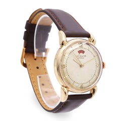 Vintage LeCoultre 14k Yellow Gold Powermatic Automatic Watch