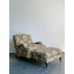 Silla y otomanas Vintage Lee Industries Roll Arm Lounge Chair