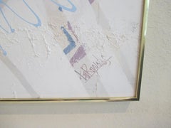 Vintage Lee Reynolds Large Abstract