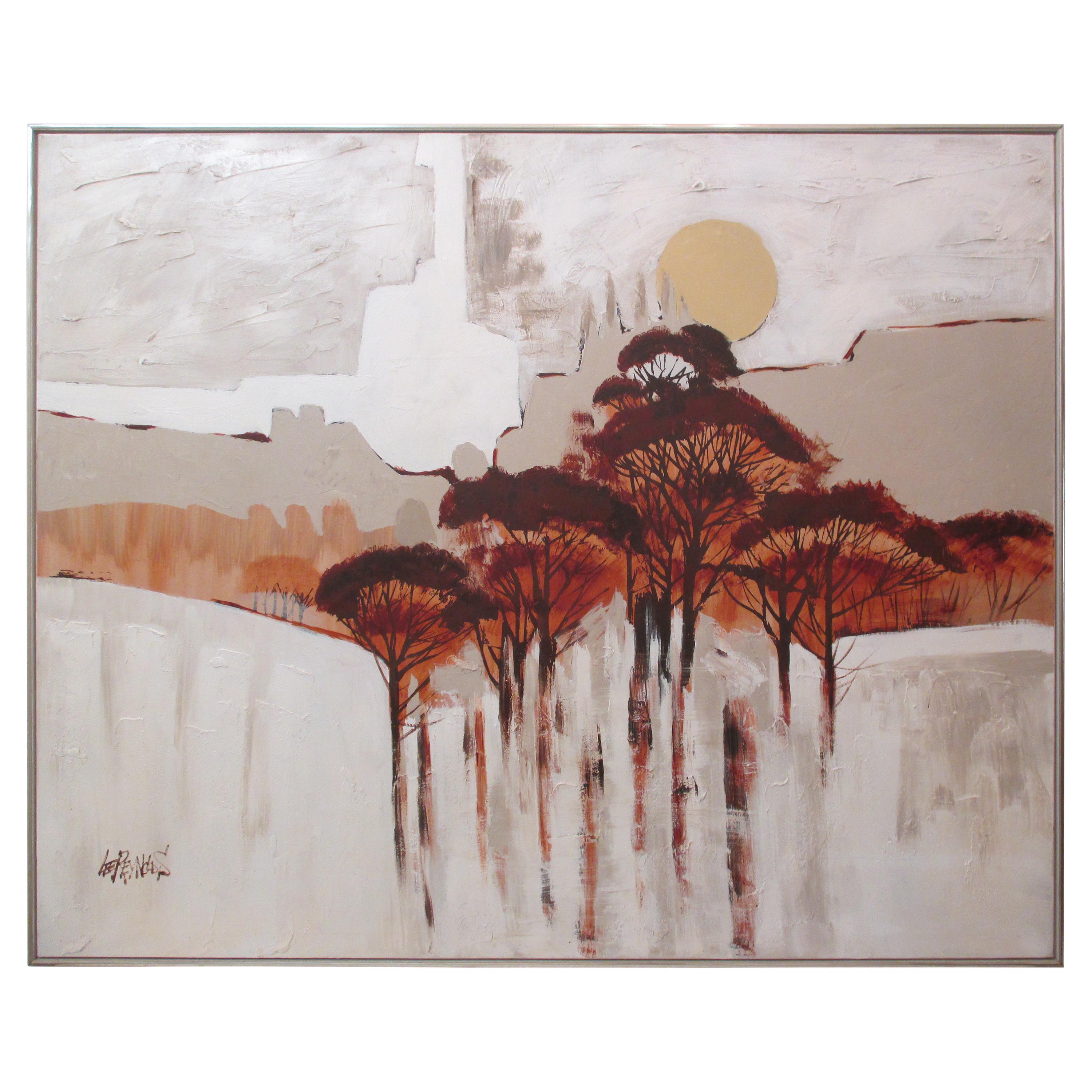 Vintage Lee Reynolds Sunrise Painting For Sale at 1stDibs | lee reynolds  artist value, lee reynolds painting