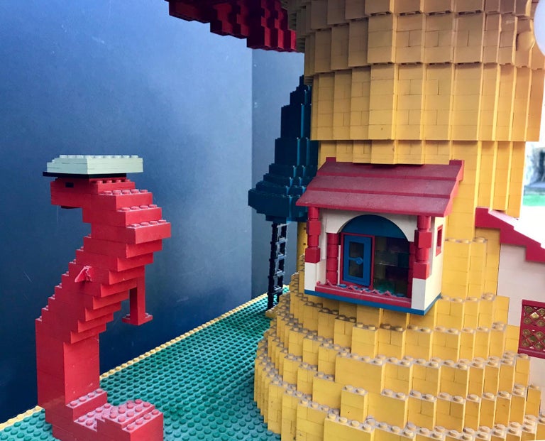 Glued Lego Store Display, by Brickbaron