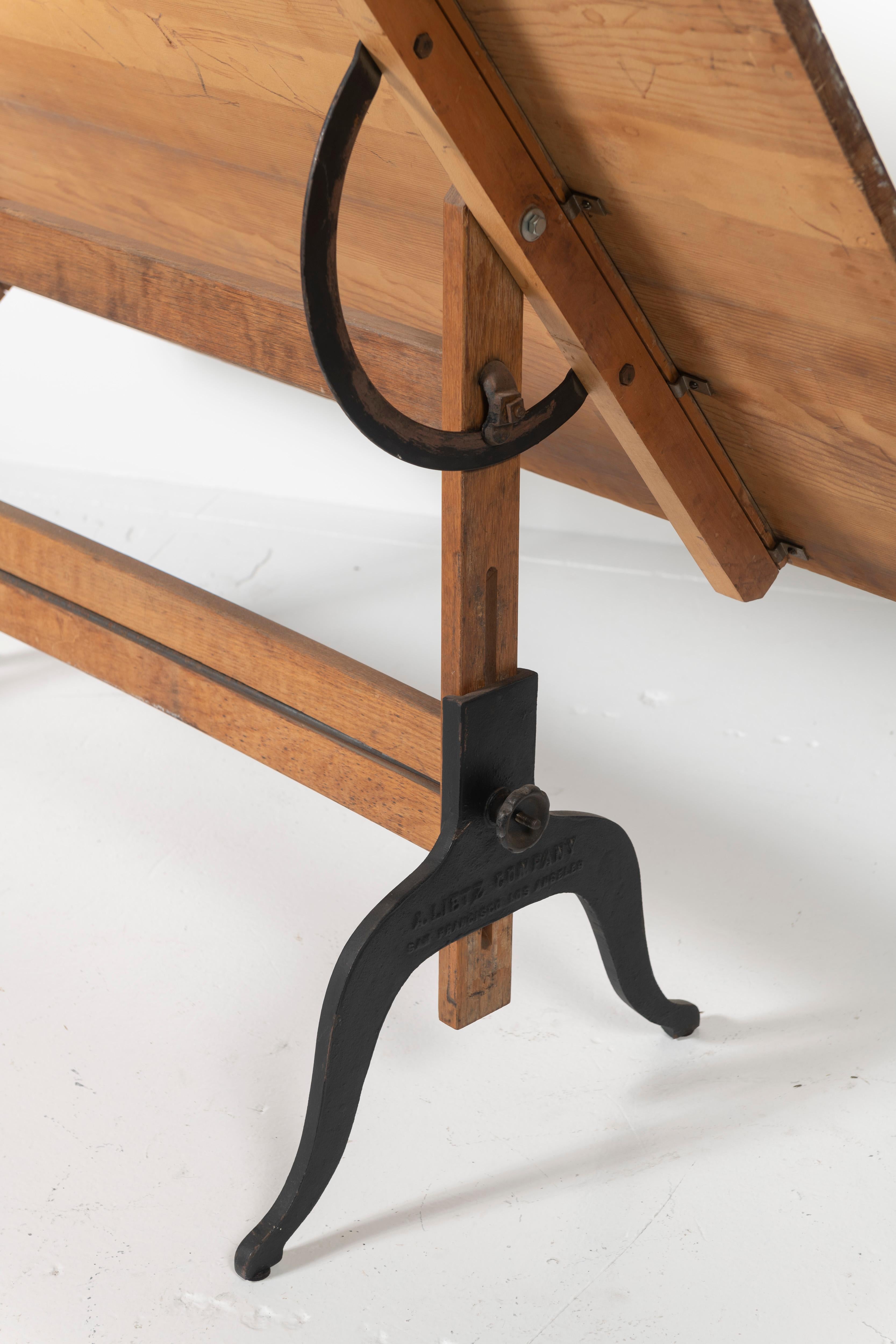 Vintage Leitz Drafting Table at 1stDibs antique drafting table