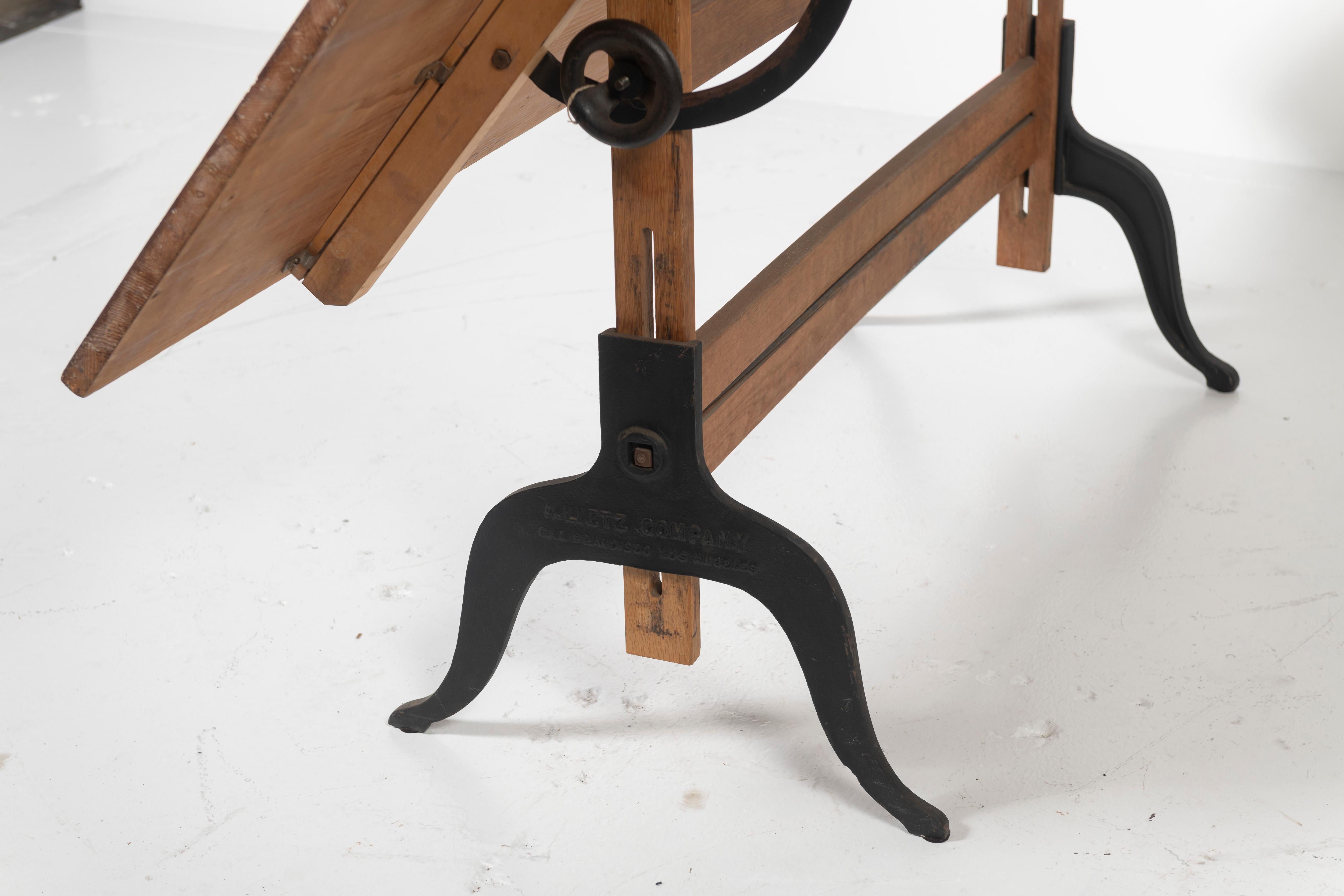 Vintage Leitz Drafting Table at 1stDibs antique drafting table