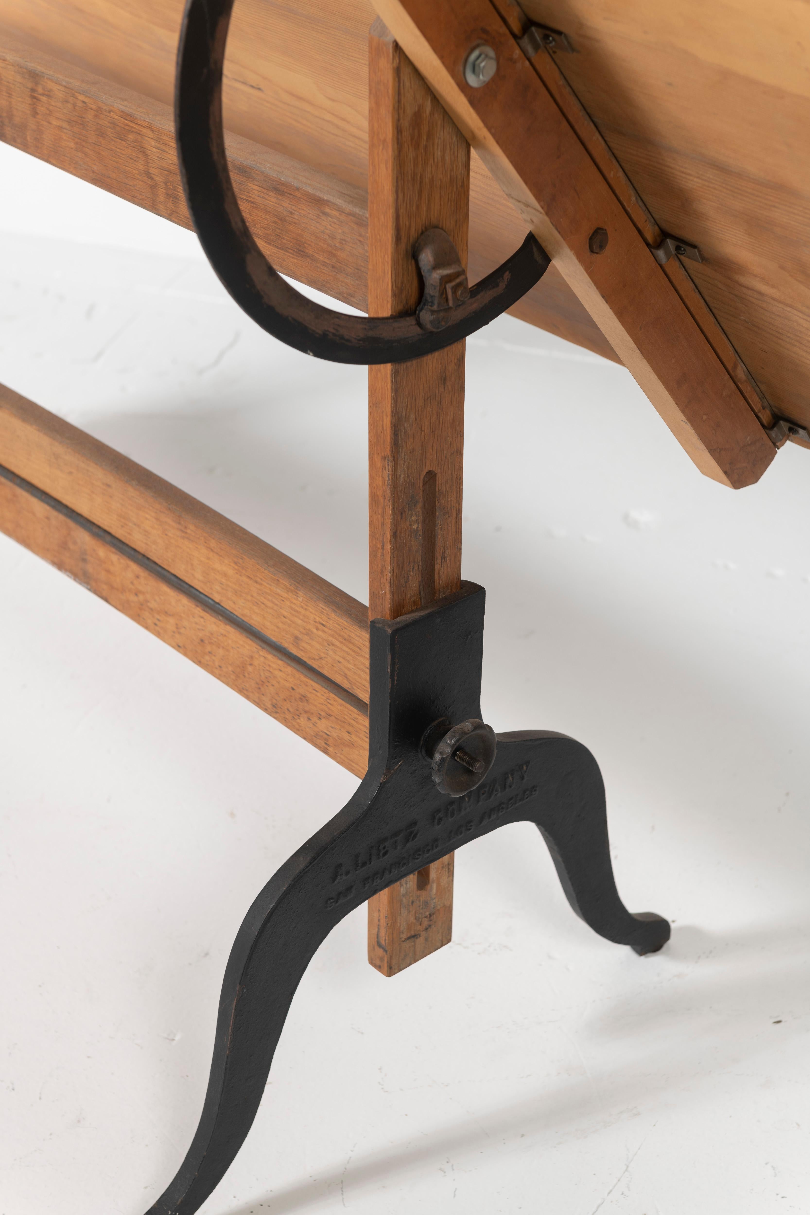 Vintage Leitz Drafting Table at 1stDibs antique drafting table