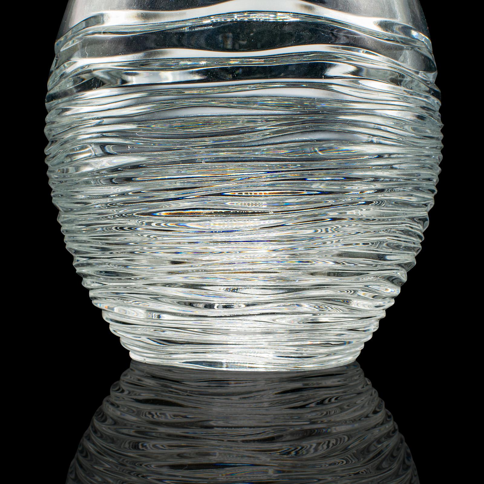 Vintage Lemonade Refresher, Italian, Glass, Serving Ewer, Decanter, Circa 1970 For Sale 5