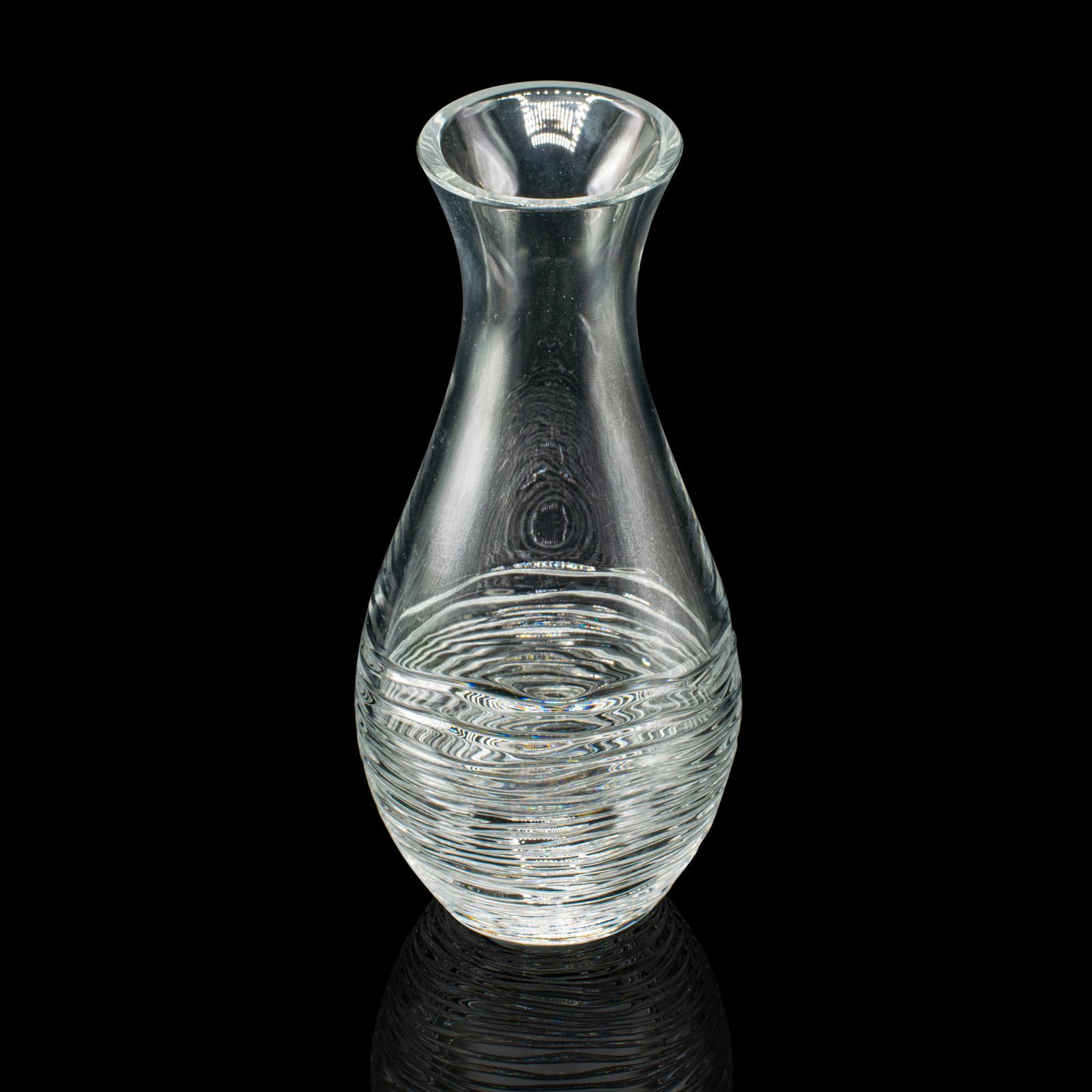 Vintage Lemonade Refresher, Italian, Glass, Serving Ewer, Decanter, Circa 1970 In Good Condition For Sale In Hele, Devon, GB