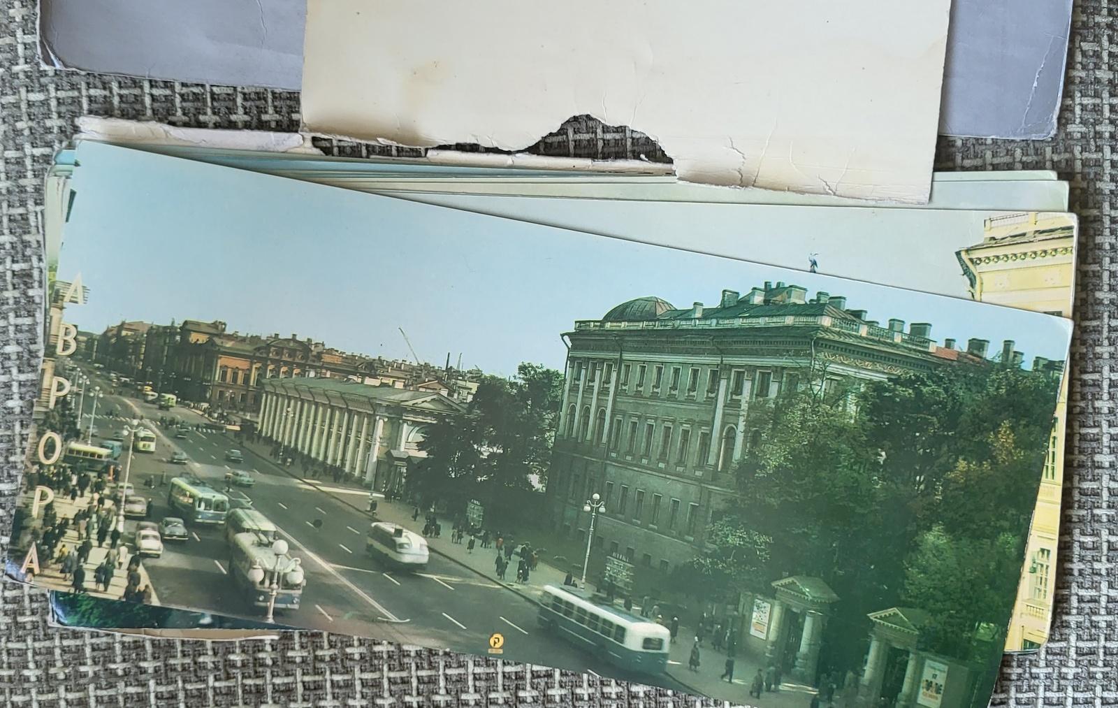 Indulge in the splendor of Leningrad, the cultural gem of the USSR, through this captivating collection of vintage printed photos. Taken by the talented I.B. Holland, these large-format photographs offer a vivid snapshot of the city's iconic