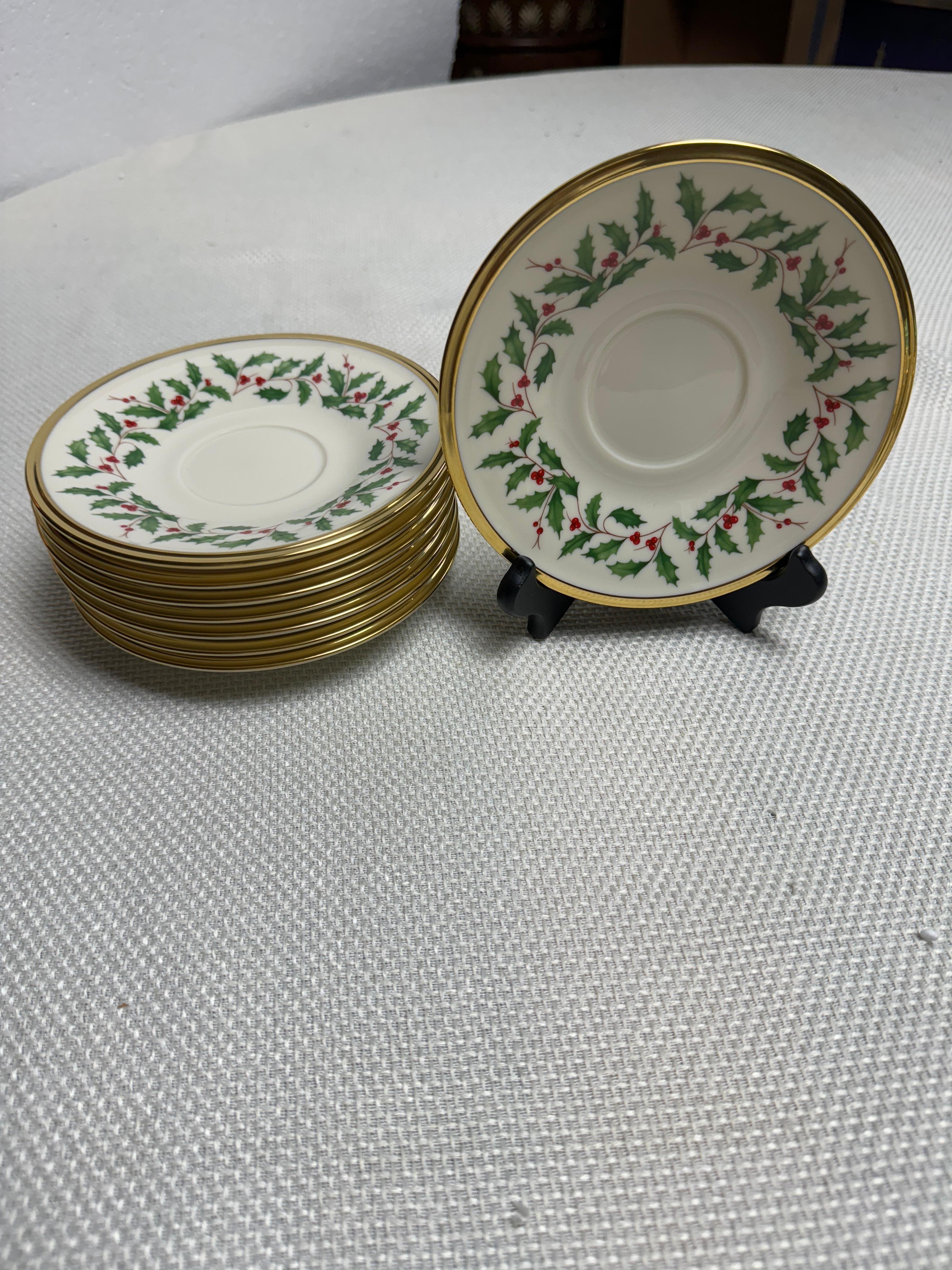 Vintage Lenox Urlaubs-Esszimmer-Set für 8 Personen, Mid-Century im Angebot 3