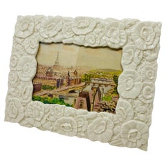Vintage Lenox Porcelain Poppies Photo Frame