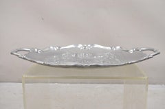 Vintage Lenox Retired Large Rooster Metal Holiday Serving Plater Tray