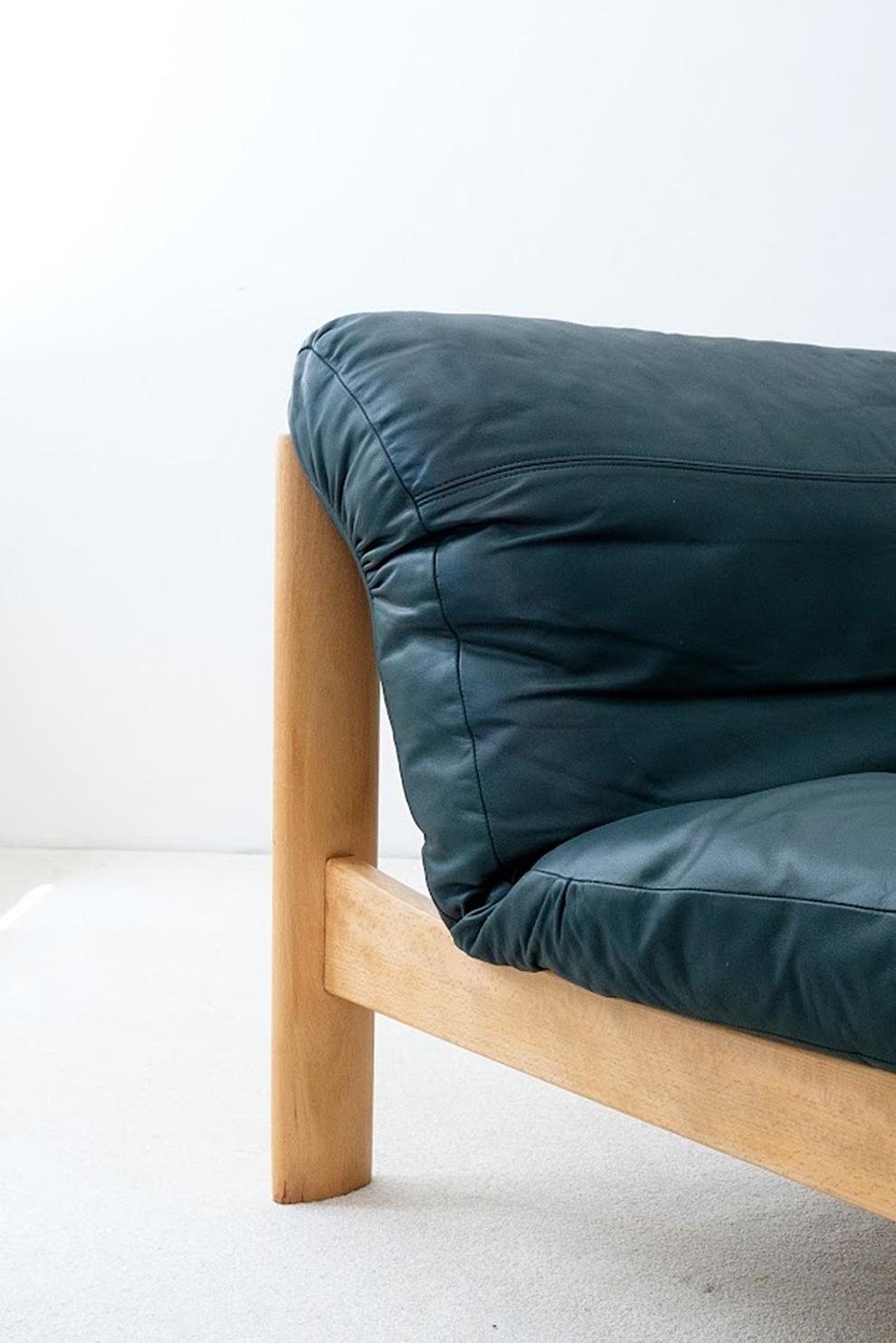 Leather Vintage Leolux Lounge Chair from the 1970's