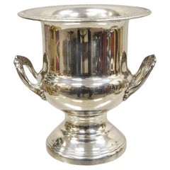 Coupe Trophée Vintage Leonard Style Regency Coupe Champagne Chiller Seau à Glace