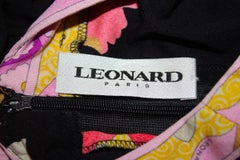 Vintage Leonard Silk Jersey Dress